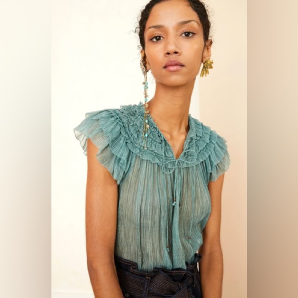 Ulla Johnson Cora top in Adriatic